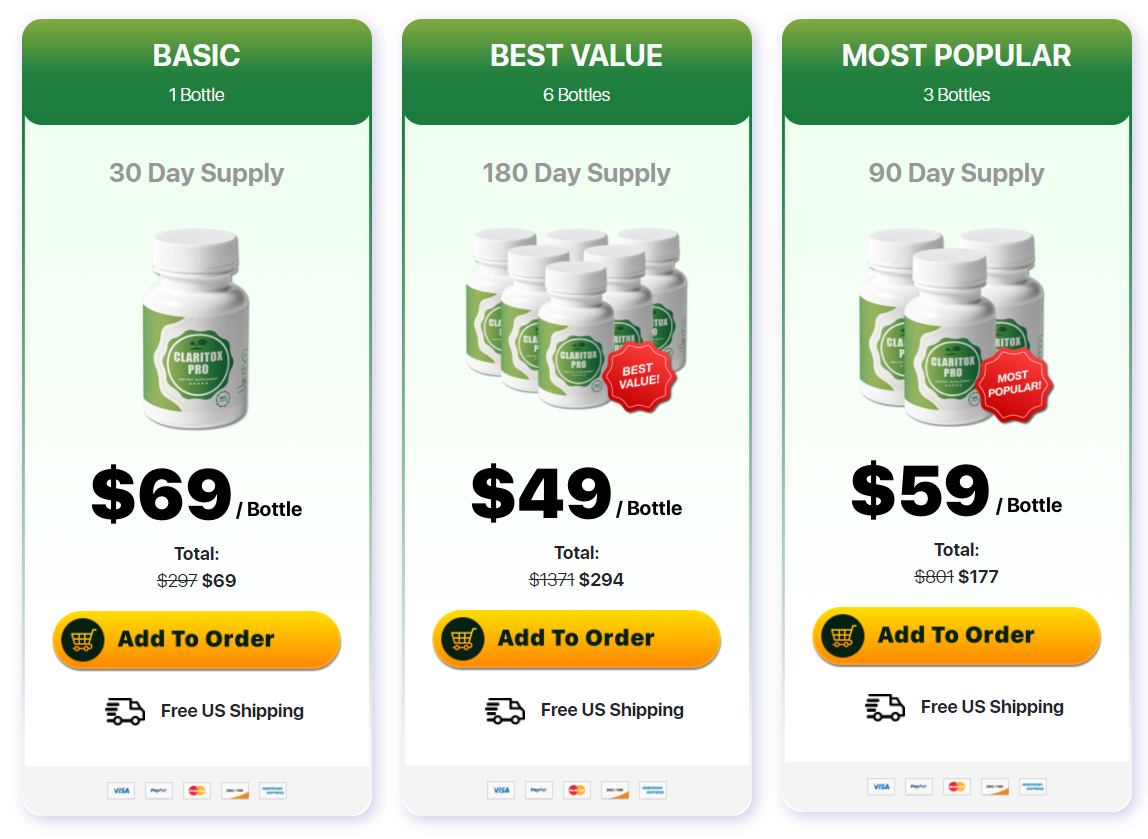 Claritox Pro Special discount